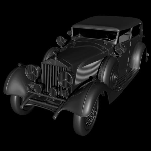 Rolls Royce Luxury Car 3D Model by Pablo Models 2016